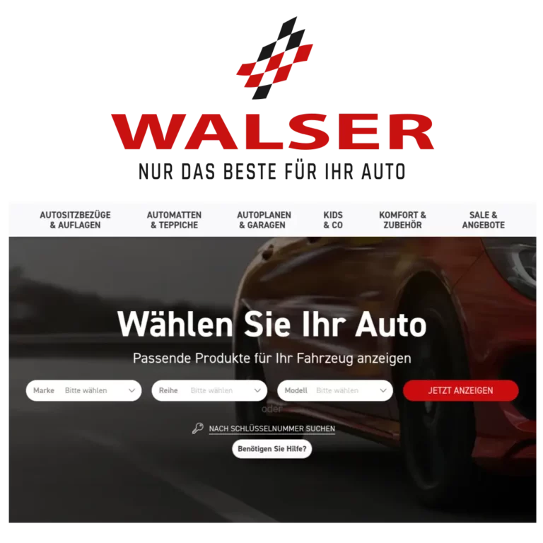 Du findest bei Walser-Shop.com hochwertige Autoaccessoires wie Automatten, Sitzbezüge und Komfort-Artikel für dein Fahrzeug.